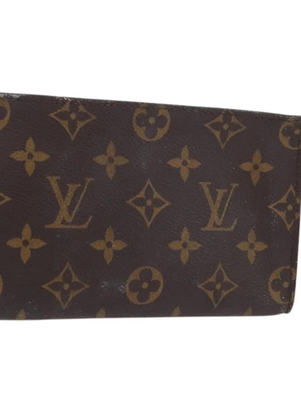 LOUIS VUITTON Monogram Bucket PM Accessory Pouch LV Auth 172497